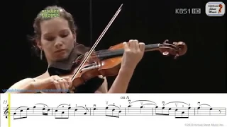 Mendelssohn Violin Concerto E Minor OP.64 - 2nd mov. - Hilary Hahn - Sheet Music Play Along