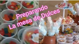 Como preparar una MESA de DULCES #fiestainfantil