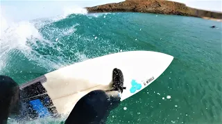 SURF EN BRETAGNE SUR UNE GAUCHE QUI BRÛLE LES JAMBES | GOPRO HERO 9 BLACK | MARS 2021