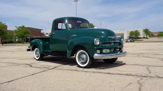 1954 Chevrolet 3100 ½ Ton Pickup Truck in Green & Ride on My Car Story with Lou Costabile
