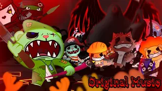 "Hail To The King Original Music" Happy Tree Friends (AMNESIA 6) ANIMATION