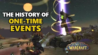 The History of One-Time Events in World of Warcraft