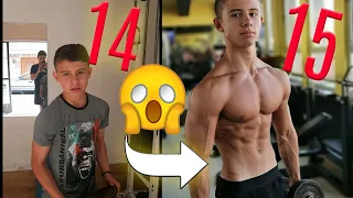 Alex Jechev 14-15 ages!! - incredible transformation. teaser