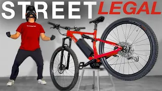 Best Street Legal E-MTB Build // *No License* Electric Mountain Bike DIY