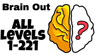 Brain Out All Levels 1-221 Walkthrough