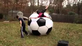 Giant 6-Foot Soccer Ball Fail!