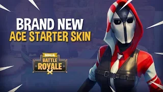 *BRAND NEW* Ace Starter Skin!! Fortnite Battle Royale Gameplay - Ninja