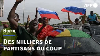 Au Niger, démonstration de force des partisans du coup d’Etat | AFP