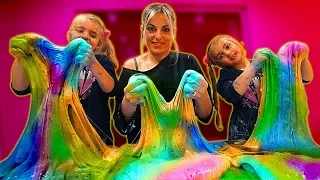 MEZCLAMOS TODOS LOS SLIME!! ItarteVlogs