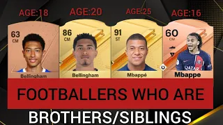 Footballers who are brothers /family. 👨‍👩‍👦🤔