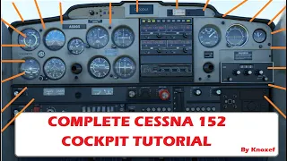 CESSNA 152 COMPLETE TUTORIAL  - Microsoft Flight Simulator