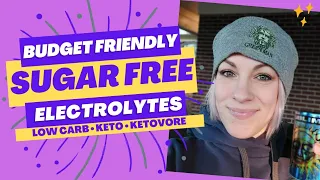 💧DIY ELECTROLYTES💧 // Budget Friendly // SUGAR-FREE // Low Carb • Keto • Ketovore Friendly