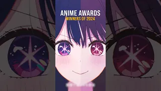 The Anime Award Winners of 2024! Thoughts? #AnimeAwards #AnimeAwards2024