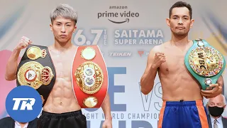 Naoya Inoue & Nonito Donaire Make Weight For Rematch | Unification Official Tues 5:30 AM ET ESPN+