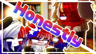 "My biggest weakness is honestly" meme + Bonus part|| Countyhumans || Gacha club