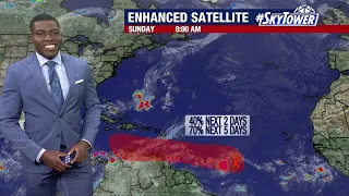 Tropical wave in Atlantic may become second named storm of season