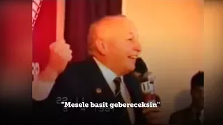 Erbakan'dan ABD'ye unutulmayan sözler: Gebereceksin