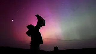 We Spent Our Dogs Birthday Watching The Northern Lights (photo compilation)
