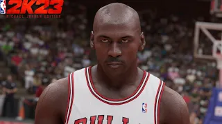 NBA 2K23 - (Michael Jordan Gameplay) vs. Detroit "Bad Boys" Pistons - The Jordan Era (PS5)