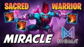 Nigma.Miracle Huskar - SACRED FIRE WARRIOR - Dota 2 Pro Gameplay