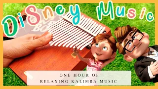 【1 HOUR】Disney Relaxing Kalimba Music Collection for Sleeping, Studying, Relaxing