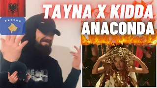 🇦🇱🇽🇰 Tayna x Kidda - Anaconda | FIRST UK 🇬🇧 REACTION