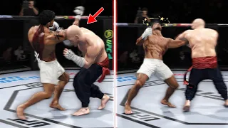 USING INSANE HEAD MOVEMENT TO KNOCK OUT ONLINE PLAYERS | UFC 4 Online