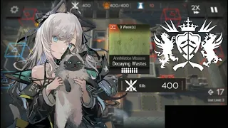 [Arknights] Annihilation 22 with 5★ Victorian Only