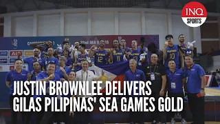 Justin Brownlee delivers Gilas Pilipinas' SEA Games gold