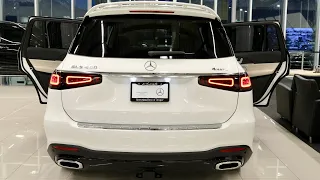 2022 GLS 450 4MATIC SUV (362 hp) - Ultra Luxury SUV - Exterior, Interior and Sound | 4K