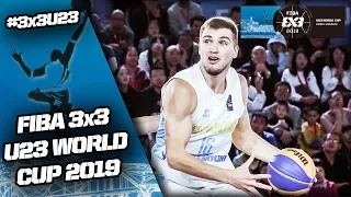 Ukraine v Brazil | Men's Full Game | FIBA 3x3 U23 World Cup 2019