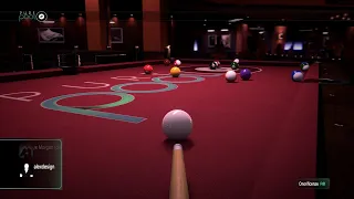 Pure Pool Pc (8 Ball game) 5 ball in a row and i win the match