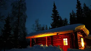 Winter In Swedish Lapland - Cabin Life & Outdoor Cooking