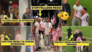 🤯 Messi Personal Bodyguard Follows Him Everywhere Even on the Pitch | Part 2