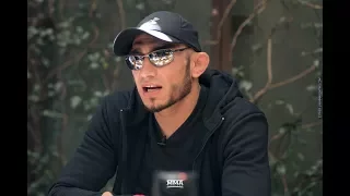 Tony Ferguson UFC 216 Media Lunch Scrum - MMA Fighting