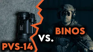Binos vs PVS-14's (it's not as simple as you think)