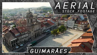 Guimarães ● Portugal 🇵🇹 | 4K Aerial Drone Stock Footage
