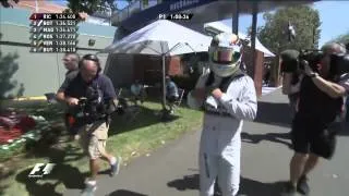 F1 Australia 2014 - Lewis Hamilton " I'm a driver ! " (HD)