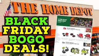 Home Depot Black Friday BOGO DEALS! (Milwaukee - Ryobi - Dewalt - Makita - Ridgid)