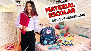 ORGANIZANDO MEU MATERIAL ESCOLAR 2021 !! VOU VOLTAR PARA A ESCOLA | Luluca