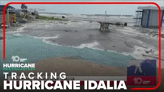 Fort Myers beach flooding as Hurricane Idalia pushes its way across southwest Florida