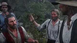 Did You Know That You Can Kill The Guards While The Gang Is Chained Up RDR2 60 FPS *RARE EVENT*