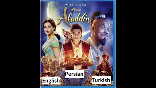 Aladdin - A whole new world - English/Persian/Turkish