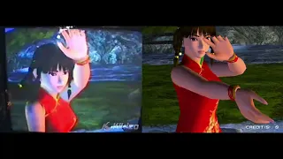 DOA2 TGS 1999 Beta Opening Side-by-Side Comparison