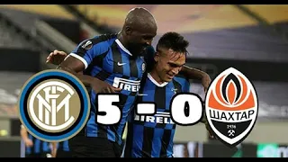 Inter Milan 5-0 Shakhtar Donetsk | Martinez & Lukaku Have Scored Double Each [ All Goals ]