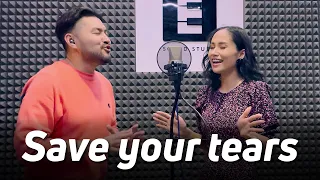 Save your tears - The Weeknd & Ariana Grande | cover by Samat & Peridoll