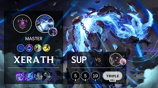 Xerath Support vs Alistar - EUW Master Patch 11.3