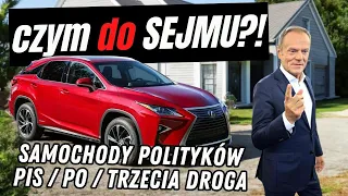 Samochody POLITYKÓW PiS / KO / LEWICA / Trzecia Droga