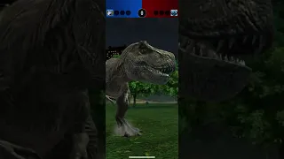 My Rexy vs all friendly strike events at nightfall (Jurassic World alive)