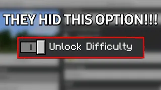 Is Mojang hiding a secret difficulty from us?!